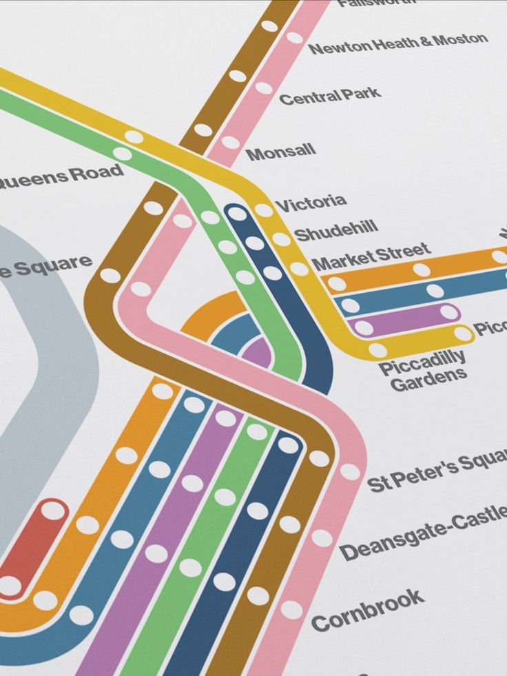 Metro Map Art