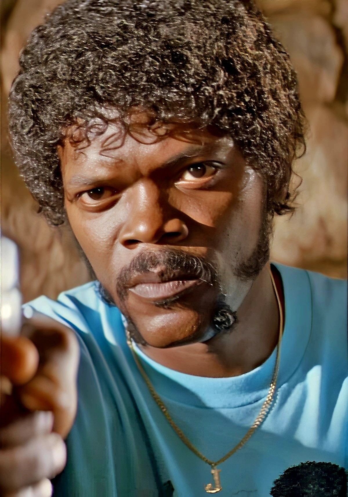 Samuel L. Jackson in Pulp Fiction