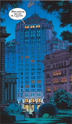 Urban Night Scene