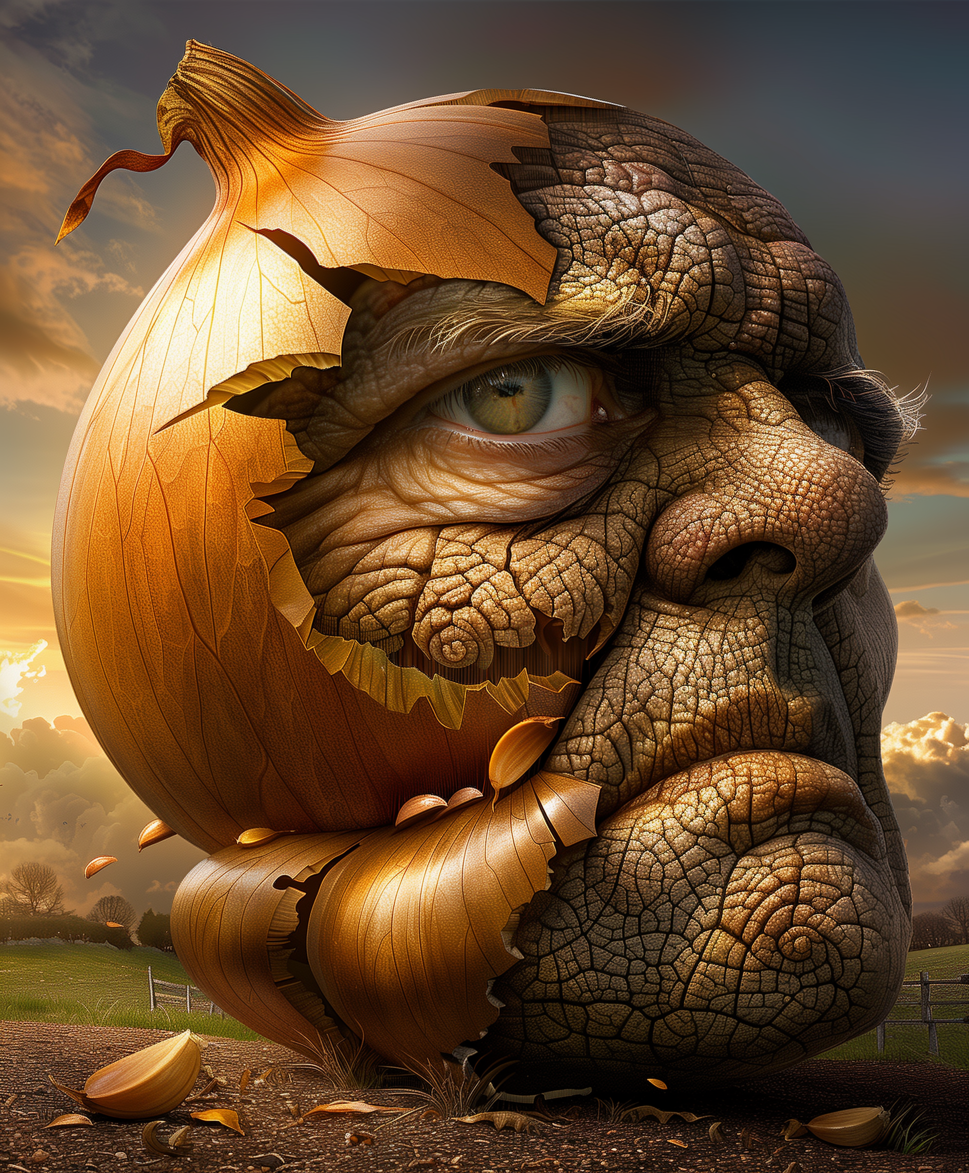 Giant Onion Monster