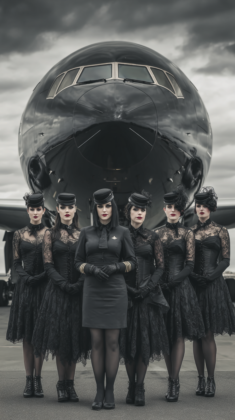 Elegant Black Formal Group