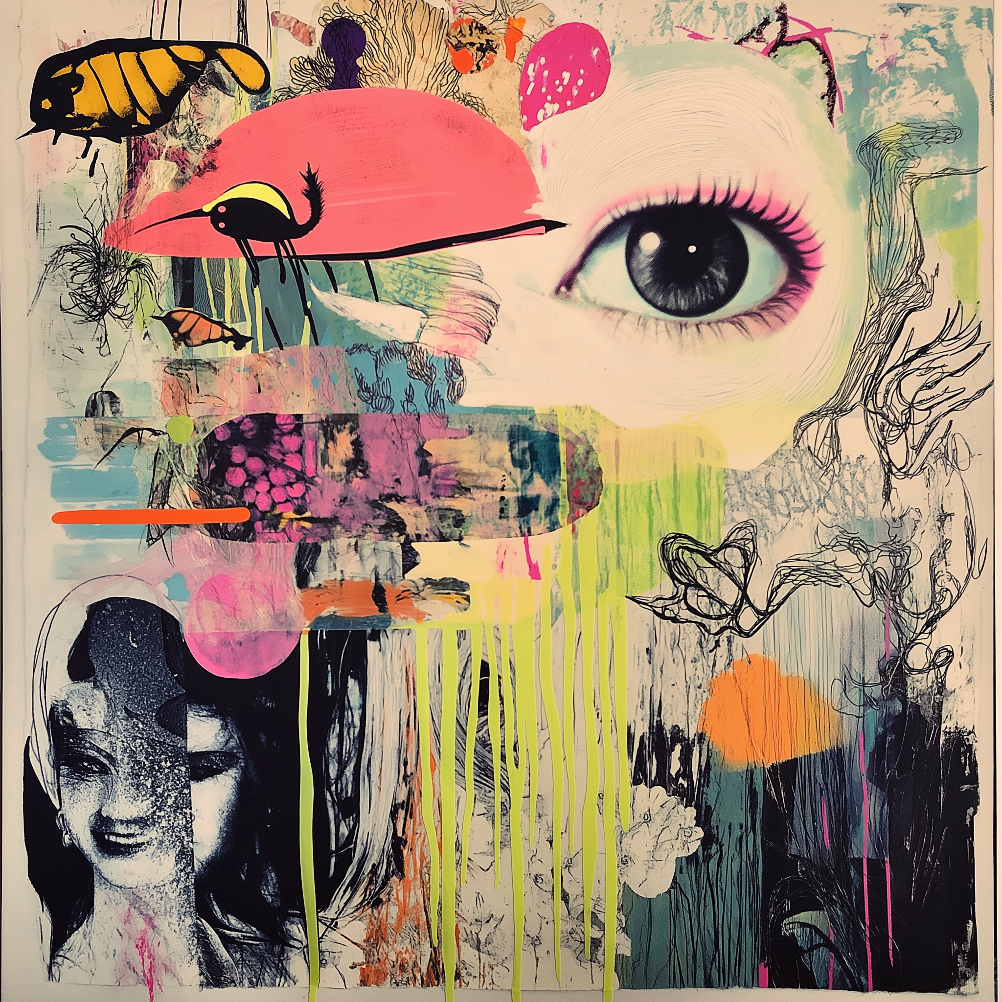 Abstract Surreal Portrait