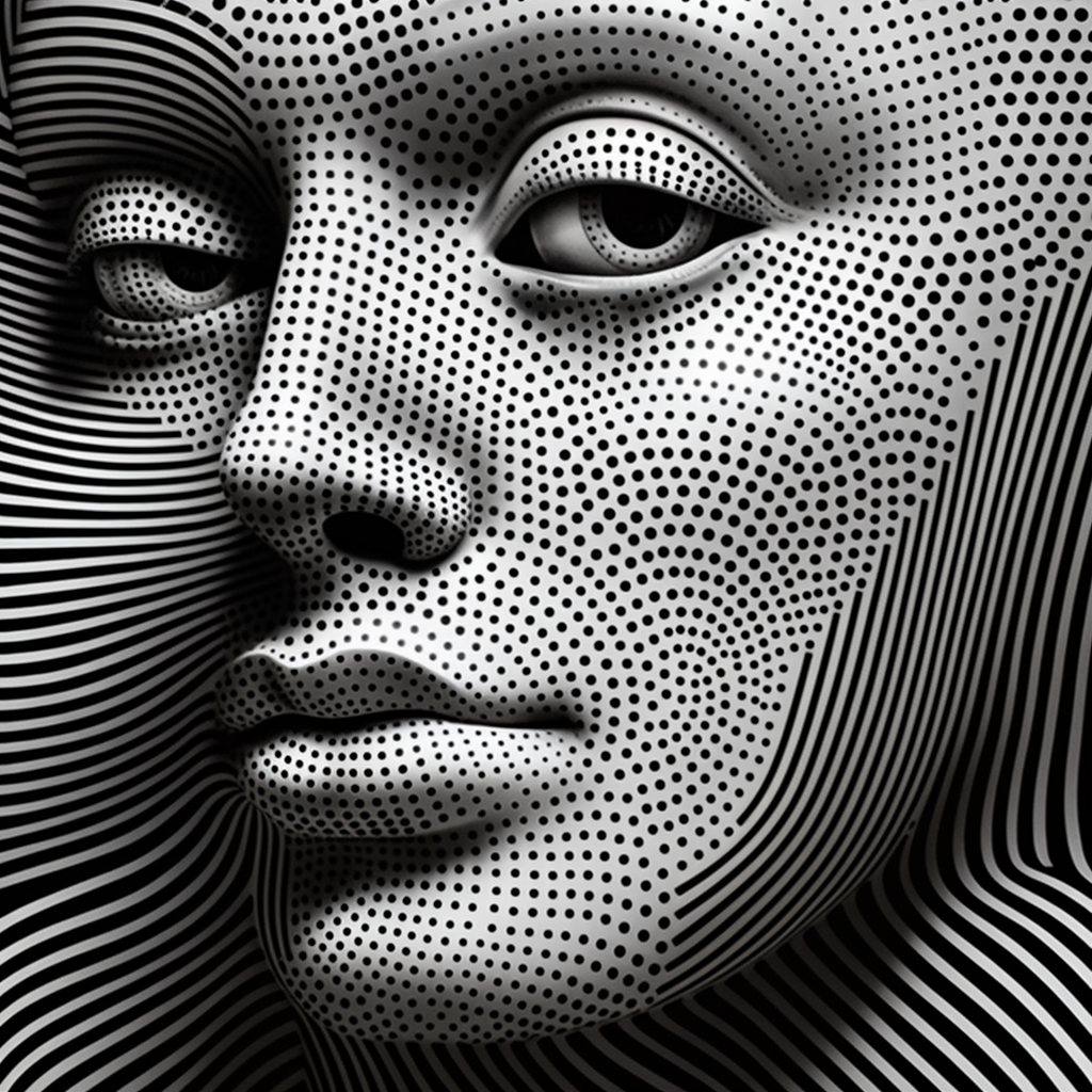 Dot Art Portrait