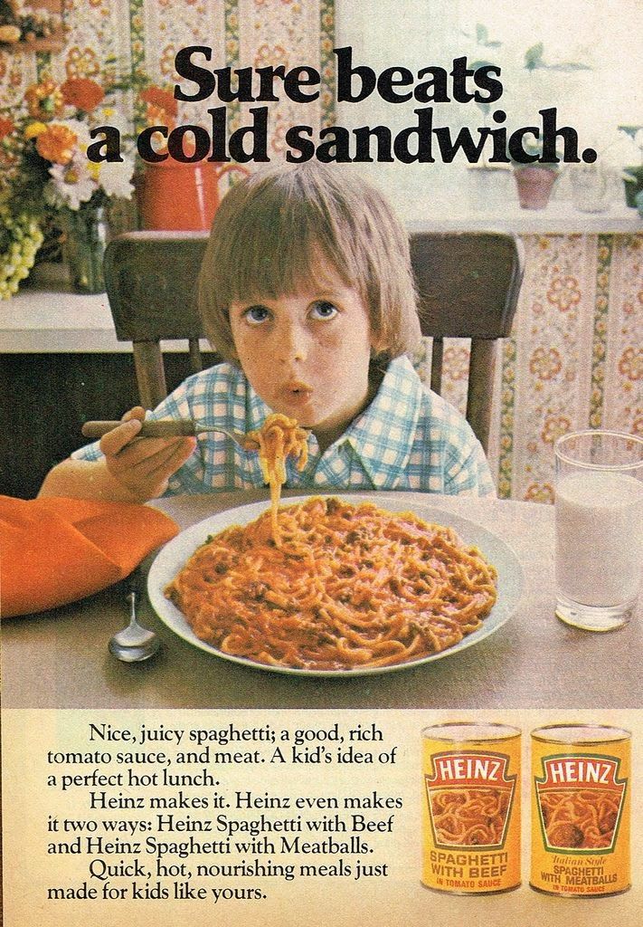 Child Eating Spaghetti