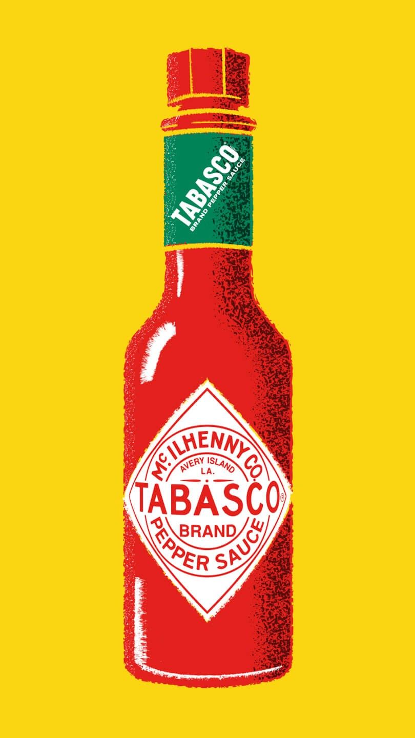 Tabasco Pepper Sauce Bottle