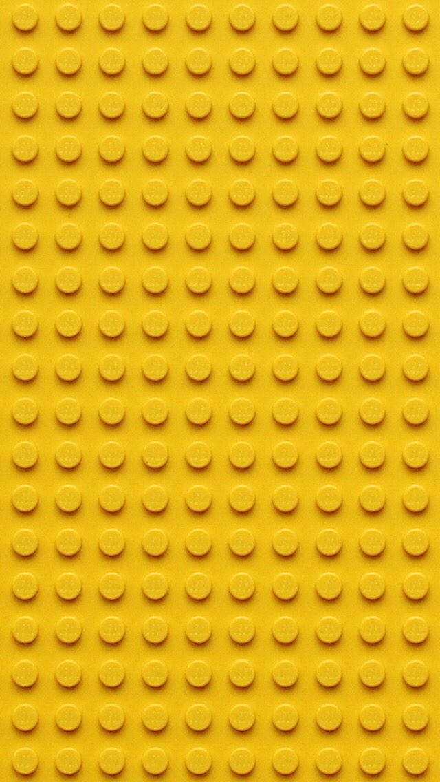 Yellow LEGO Plate