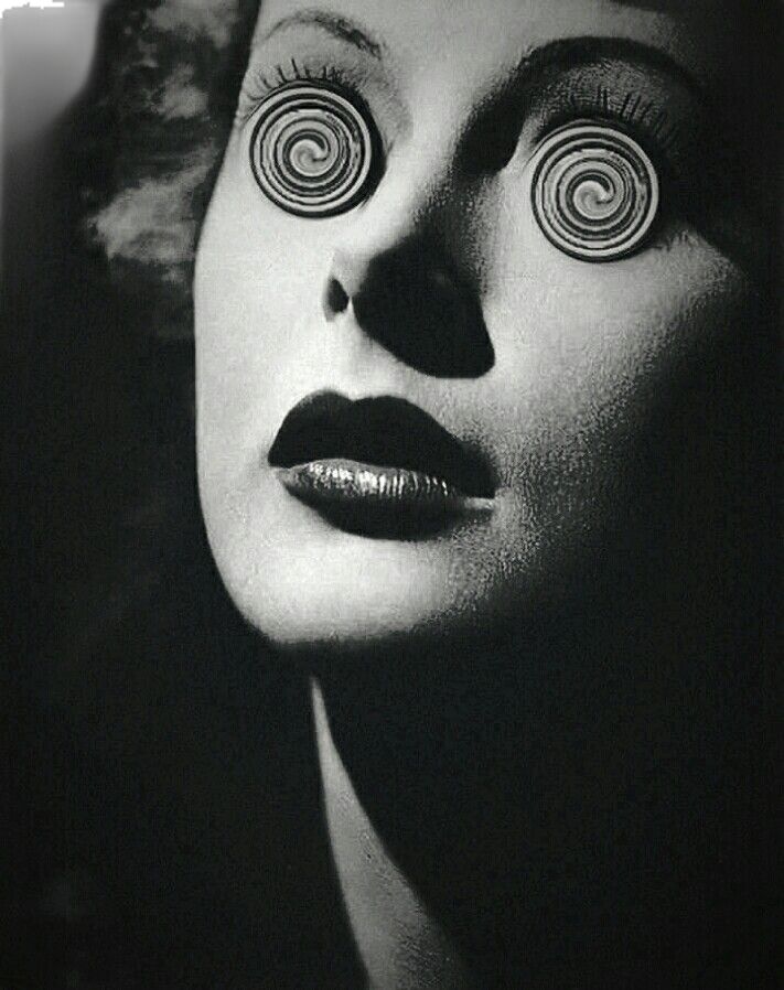hypnotic spiral eyes