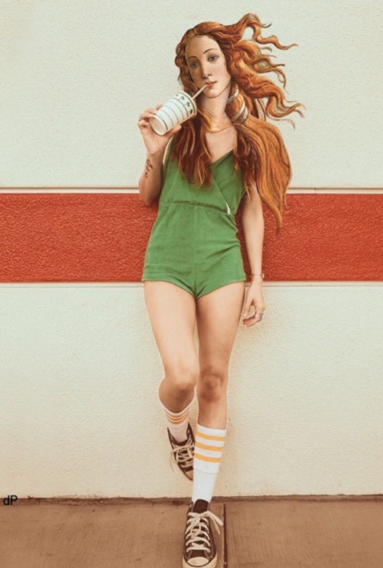 Green Romper Girl