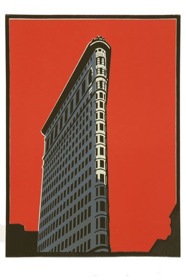 Flatiron Building Silhouette
