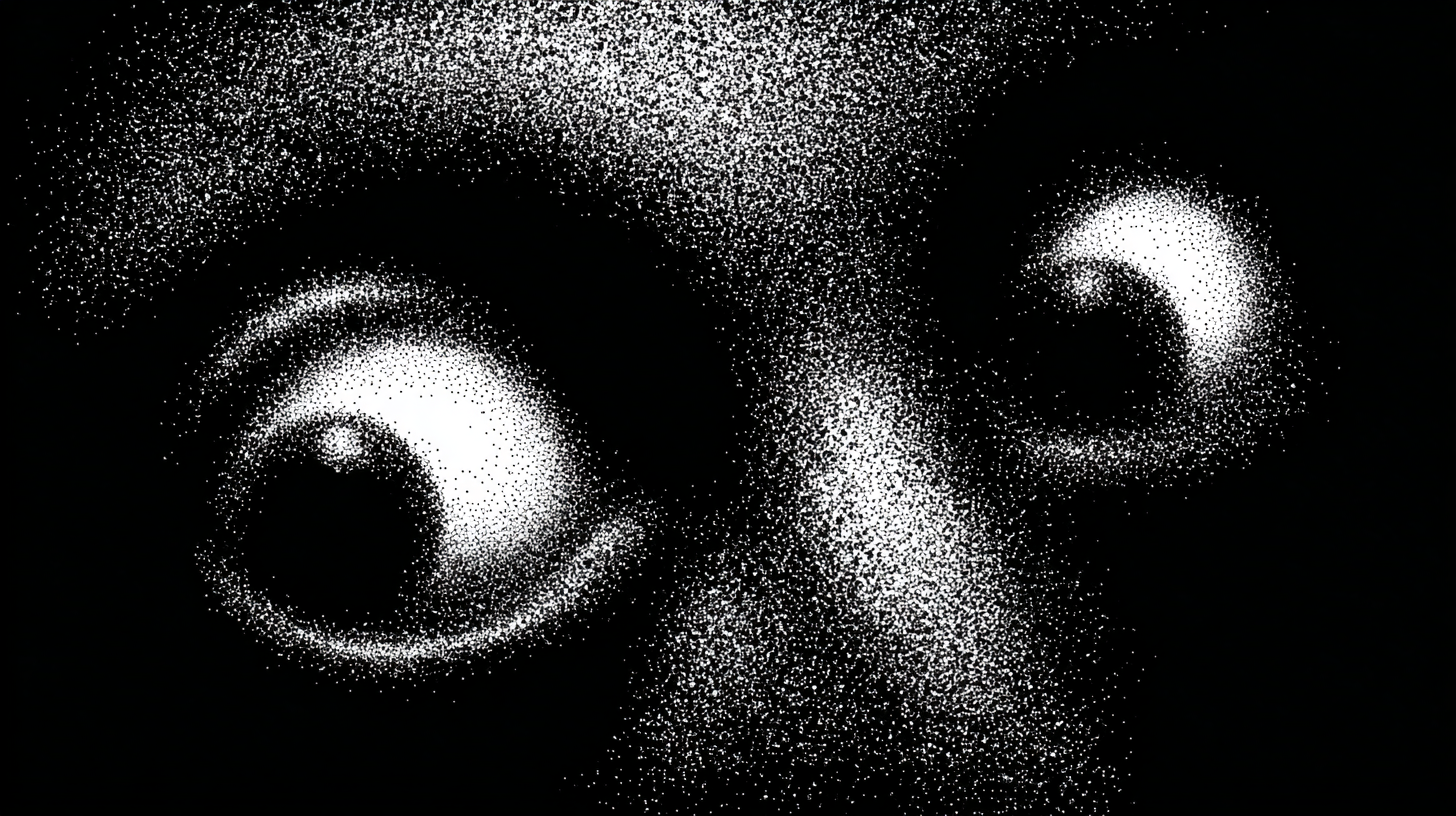 Abstract Dot Art