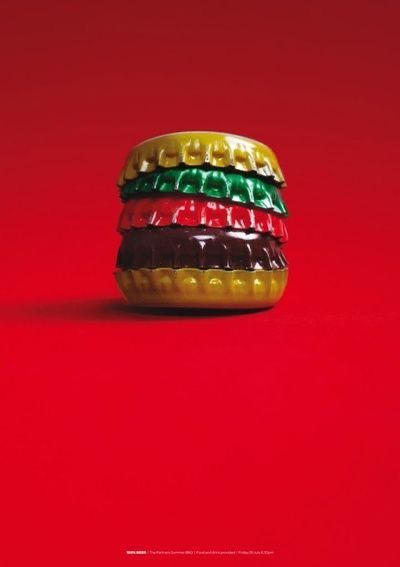 Stacked Bottle Caps