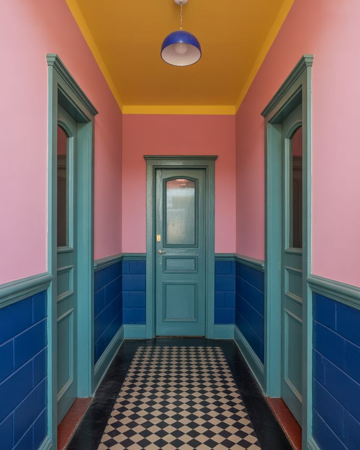 Colorful Hallway