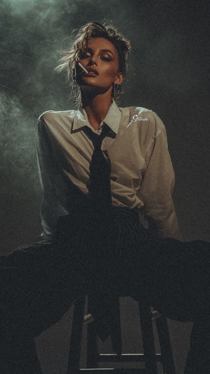 Elegant Formal Attire in Soft Lighting