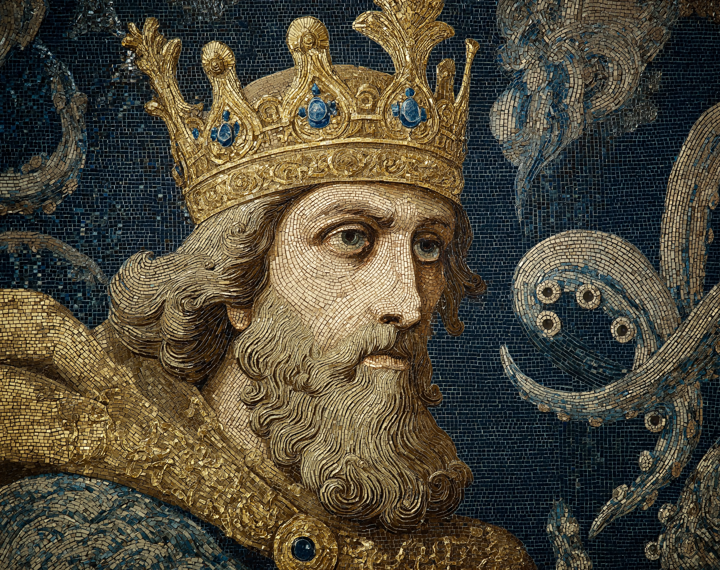 Kingly Coronation Tapestry
