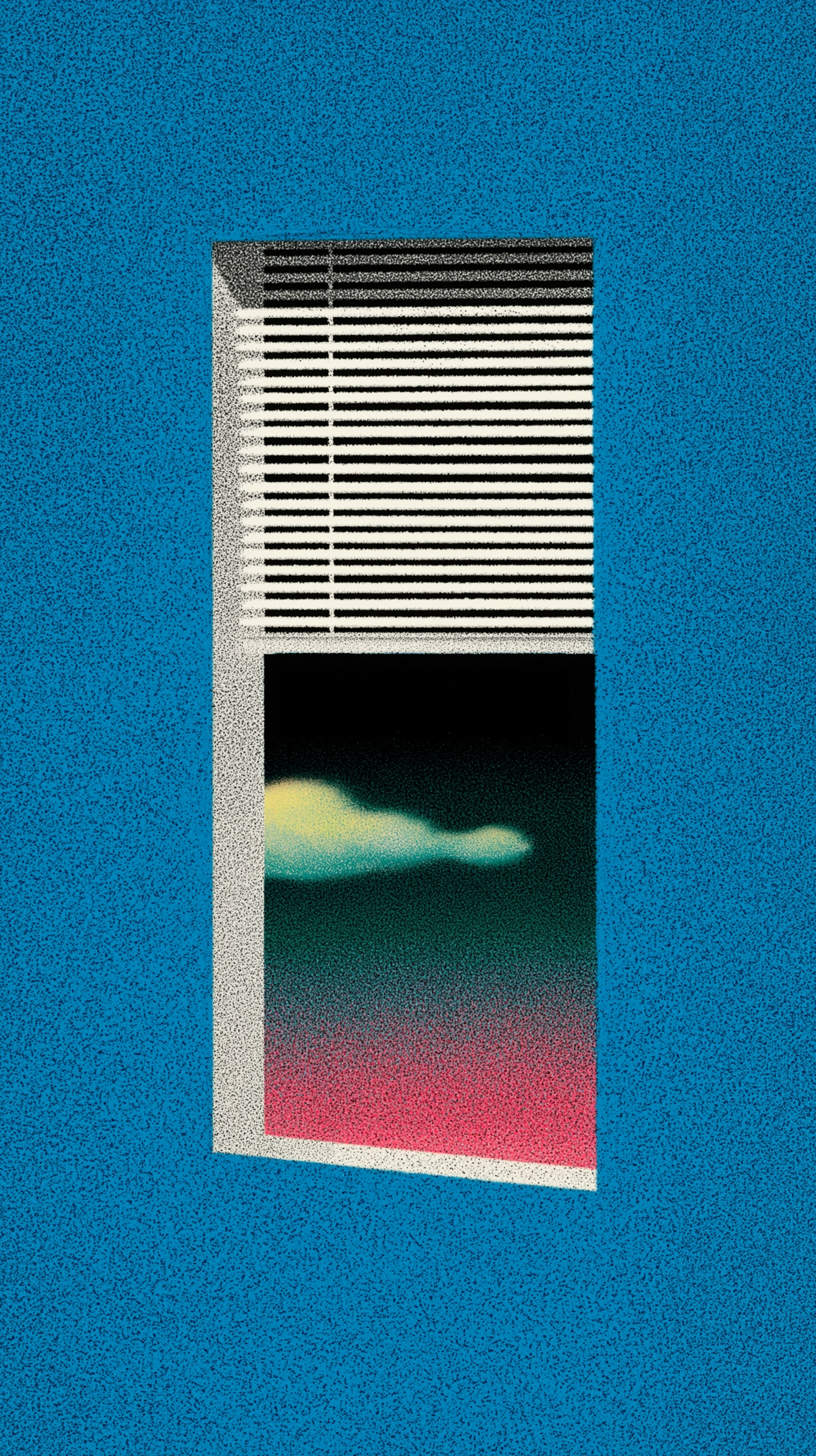 Abstract Window View