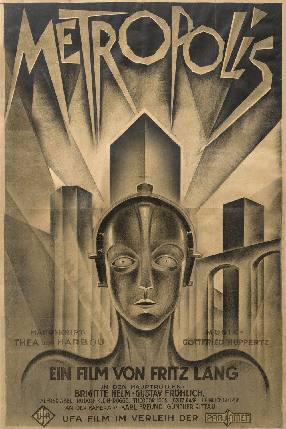 Art Deco Robot Head