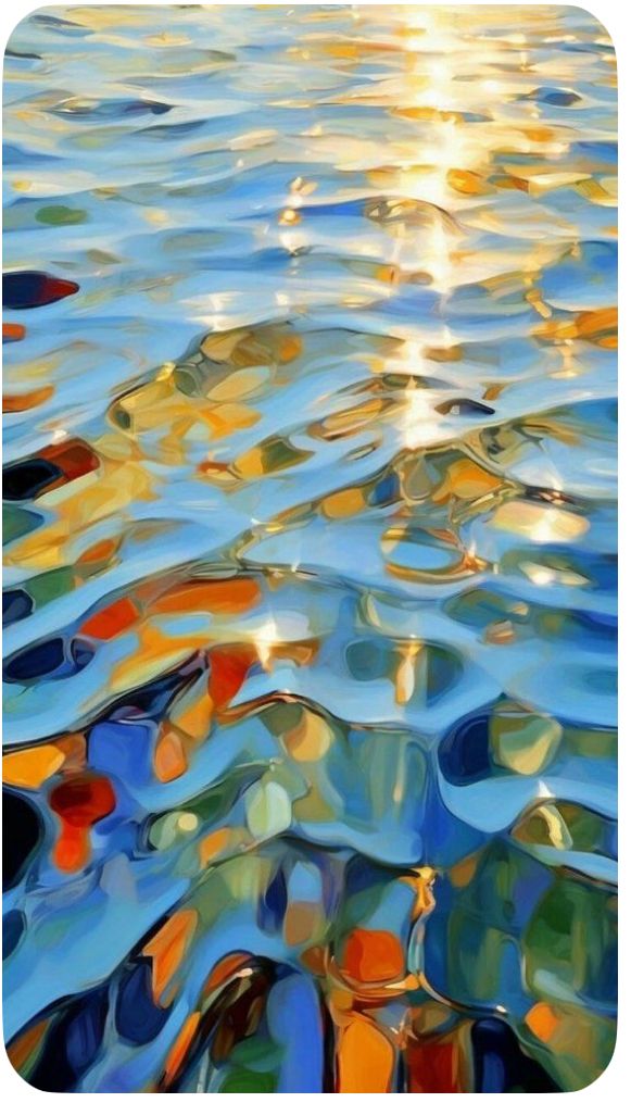 Abstract Water Reflections