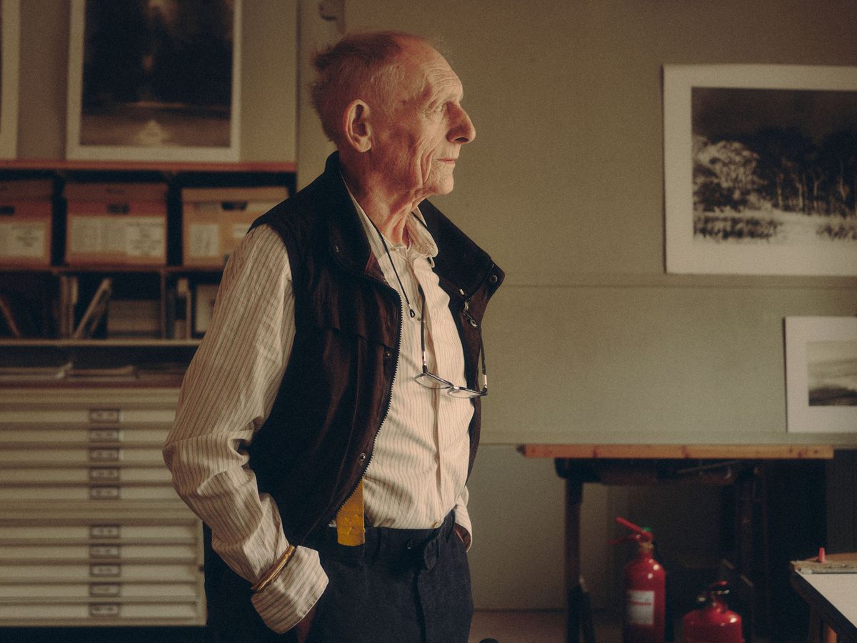 Elderly Gentleman in Vest