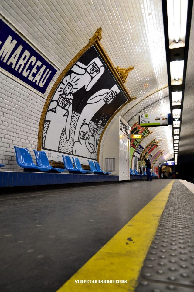 Paris Metro Art Station