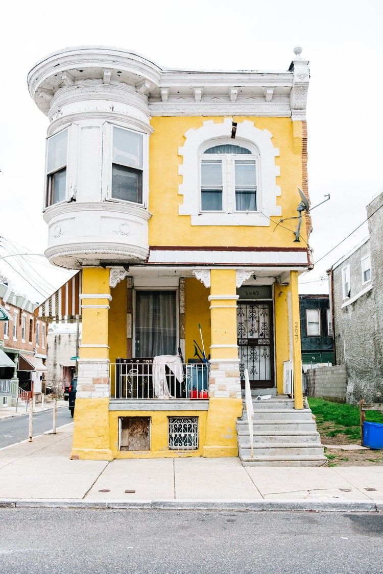 Yellow Victorian House