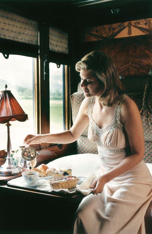 Luxury Train Dining