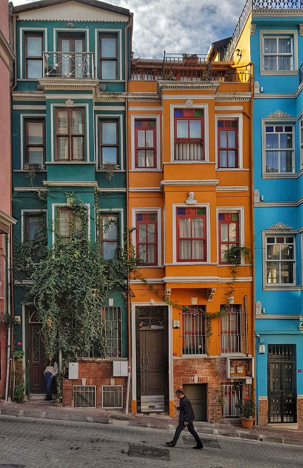 Colorful Facades of Istanbul