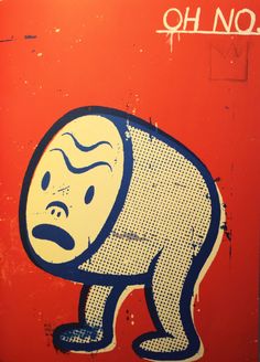 Sad Face Graffiti