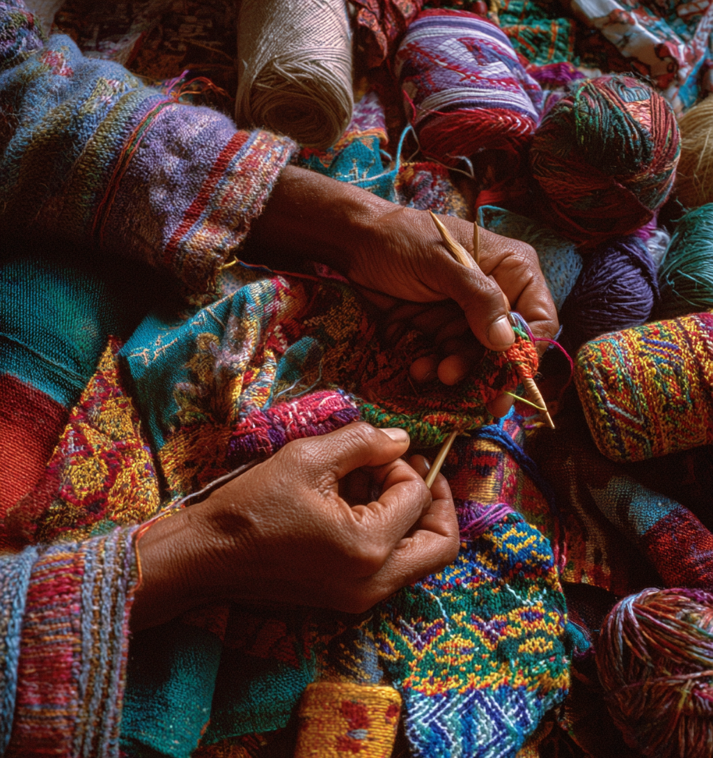 Knitting Hands