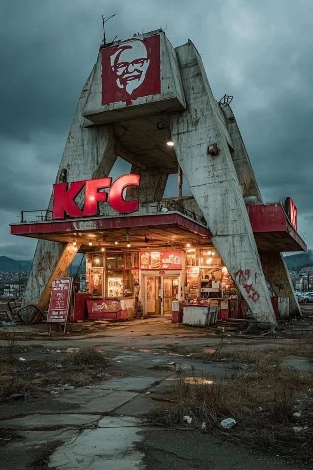 Abandoned KFC Structure