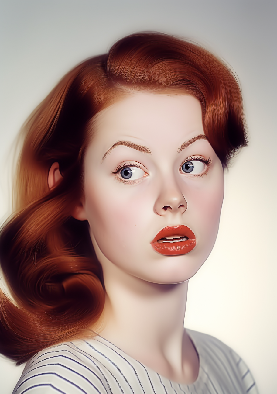 Vintage-Inspired Pin-Up Girl