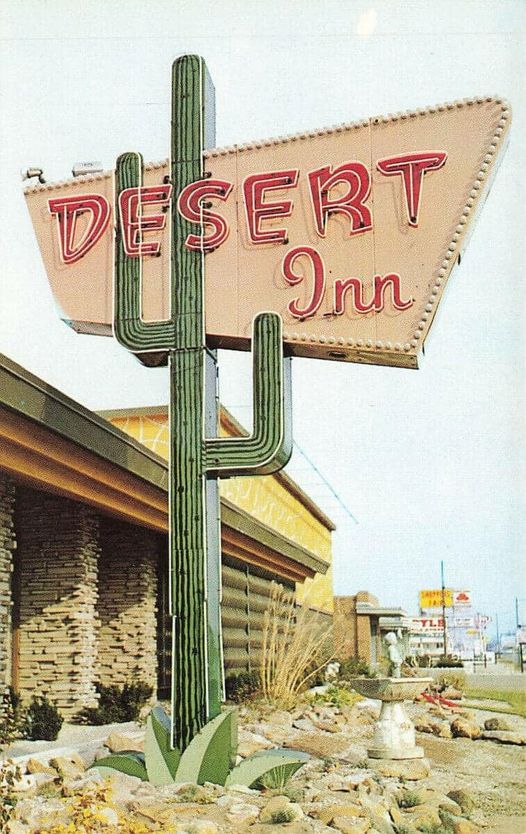 Desert Inn Cactus Sign
