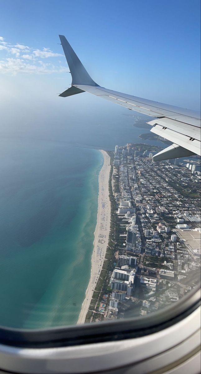Aerial View of Miami Beach