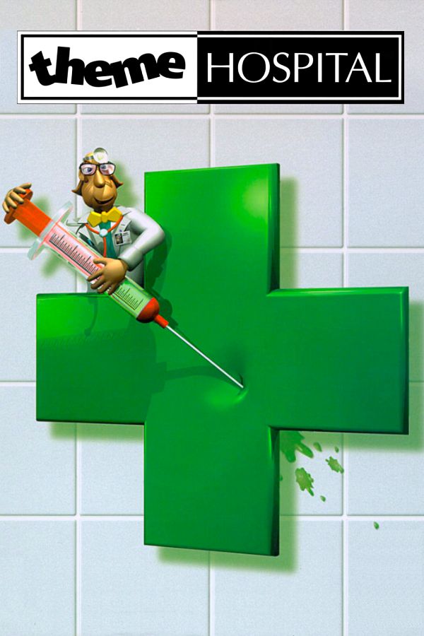 Cartoon Doctor Injecting Green Paint