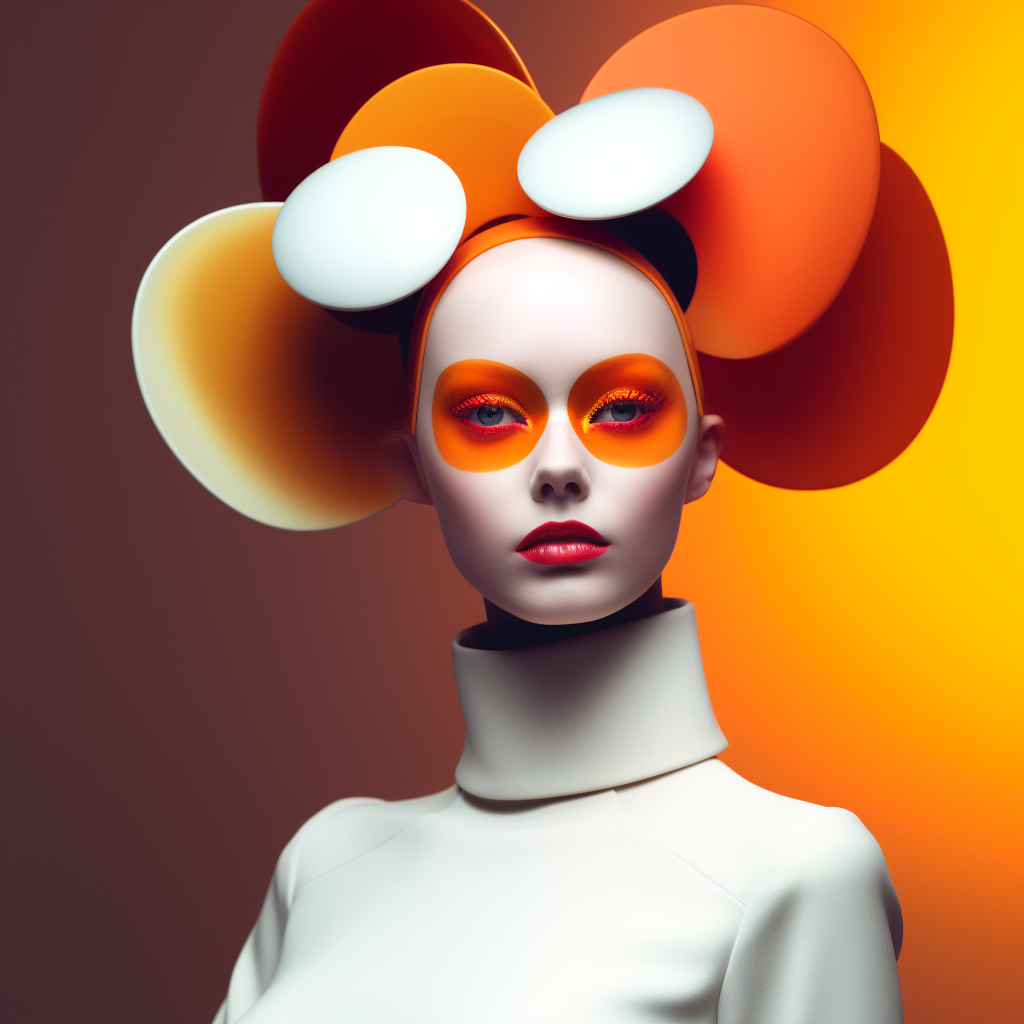 Fashionably Futuristic Headpiece