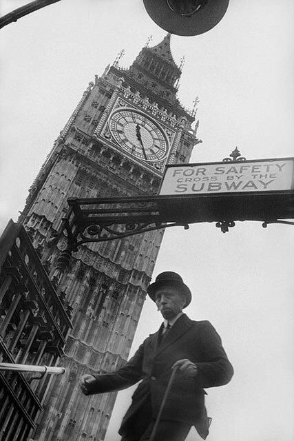 Big Ben and Safety Sign