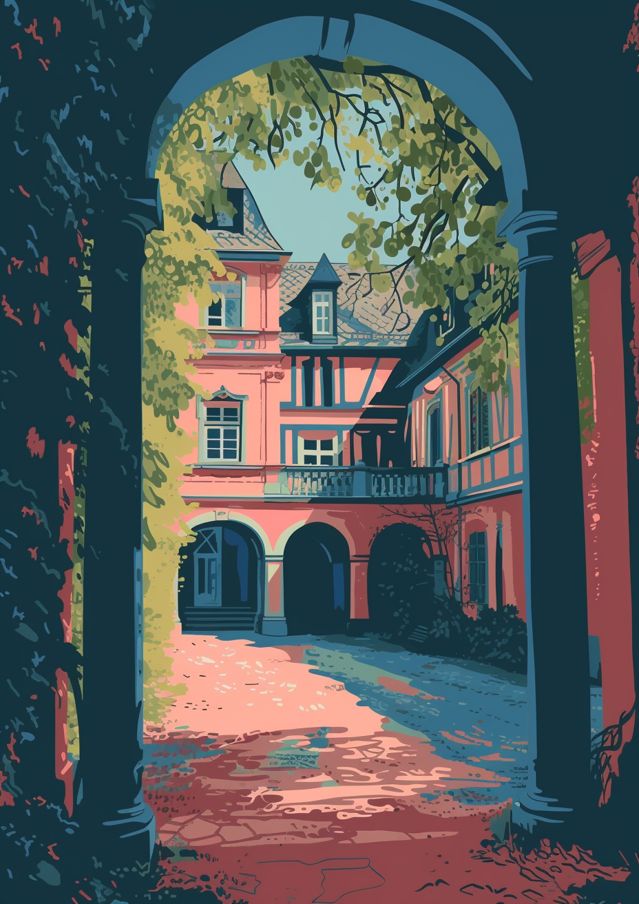 Pastel Fairytale Castle