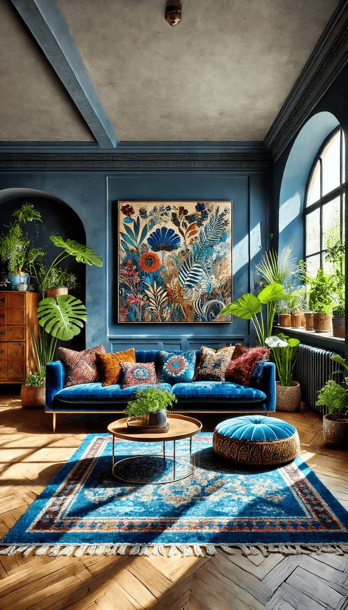 Boho-Inspired Living Room