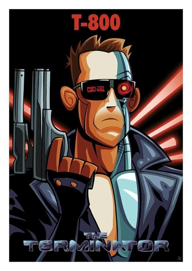 Terminator T-800 Cyberpunk