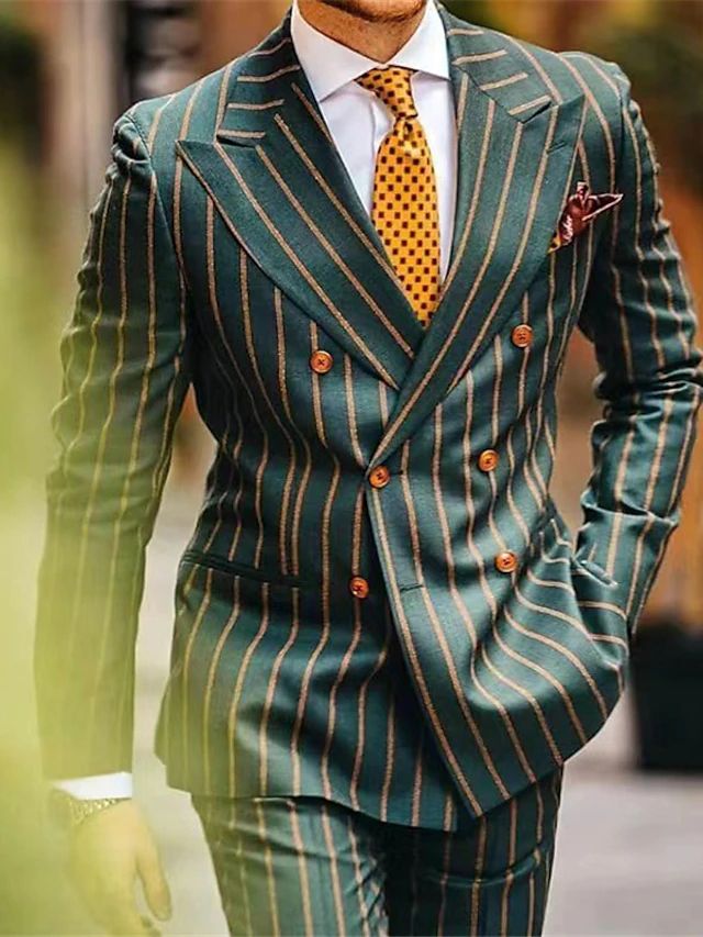 Elegant Striped Suit