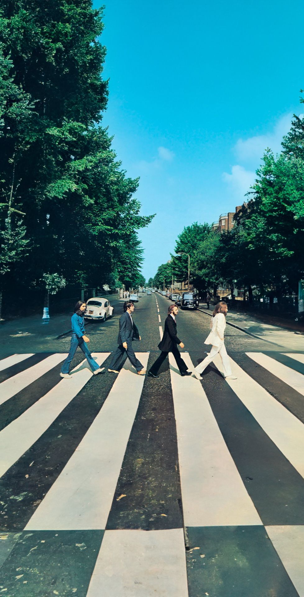 The Beatles Crossing Abbey Road