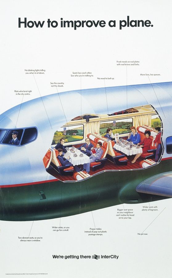 Train Travel Illustration