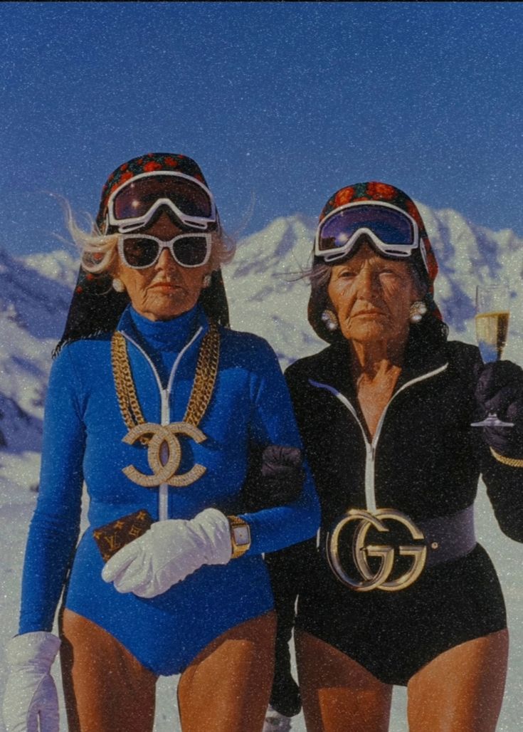 Fashionistas on the Slopes