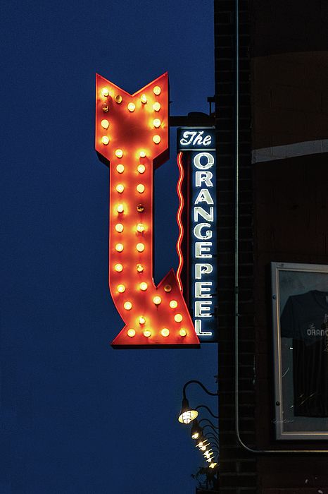 The Orange Peel Marquee