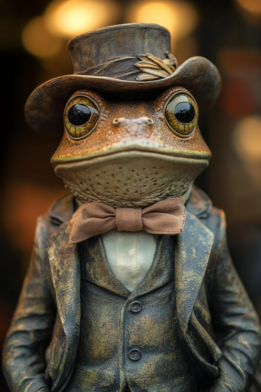 Frog in Formal Attire