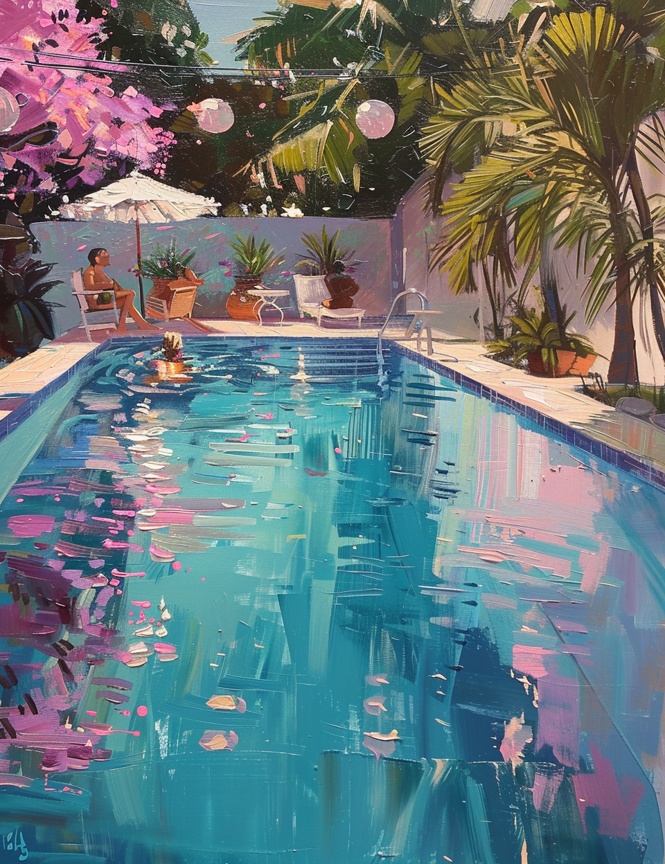 Poolside Serenity
