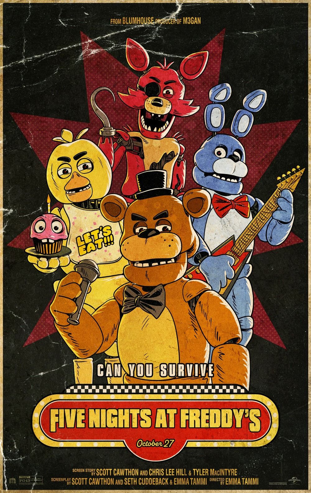 Five Nights at Freddy's Characters