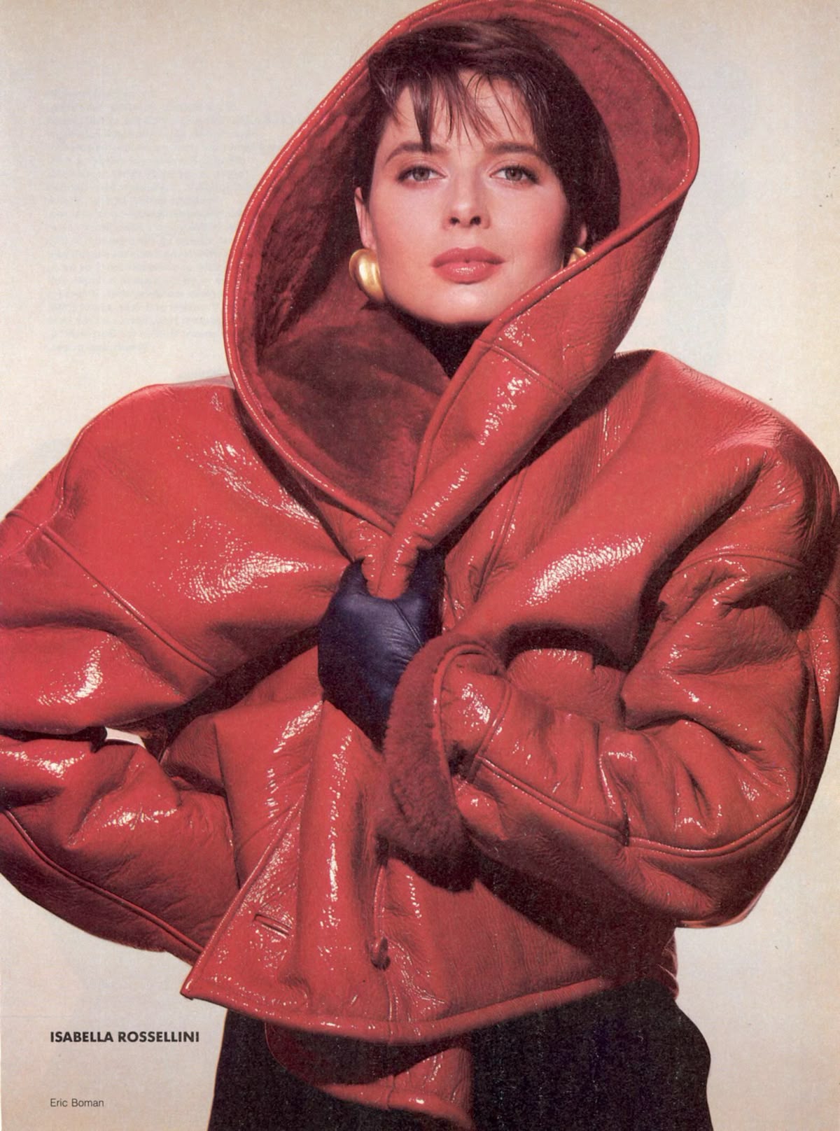 Glossy Red Coat
