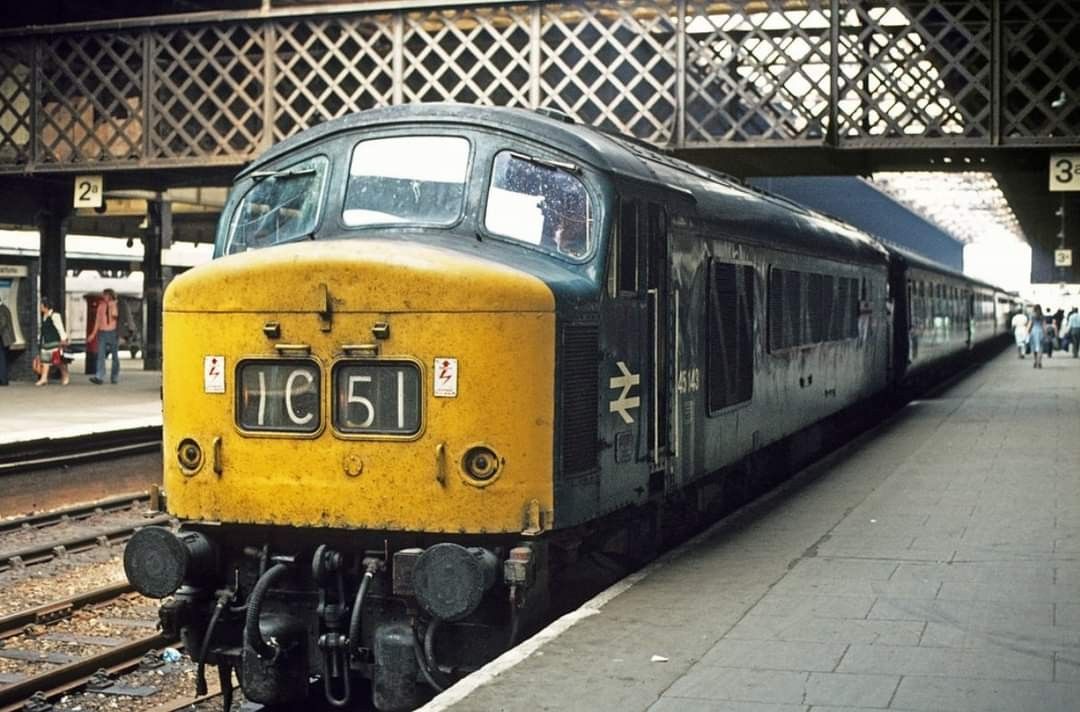 Vintage British Rail Train
