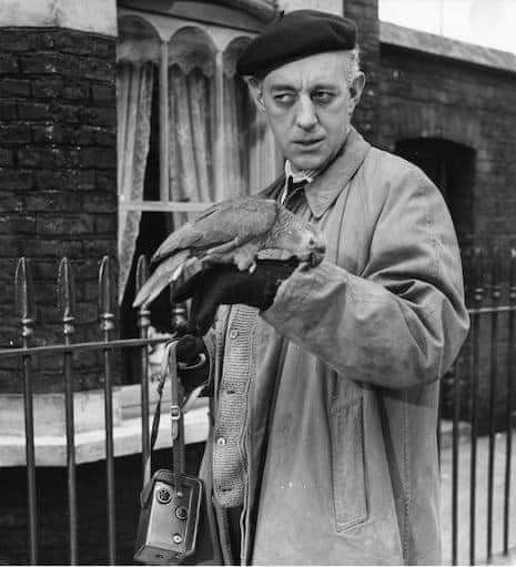 Man Holding Bird