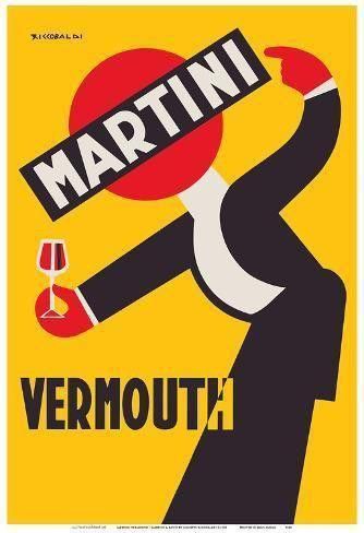 Martini Vermouth Poster